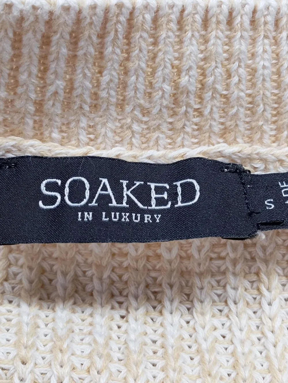 Pullunder>Soaked in luxury Longpullunder Größe 36 wollweiß