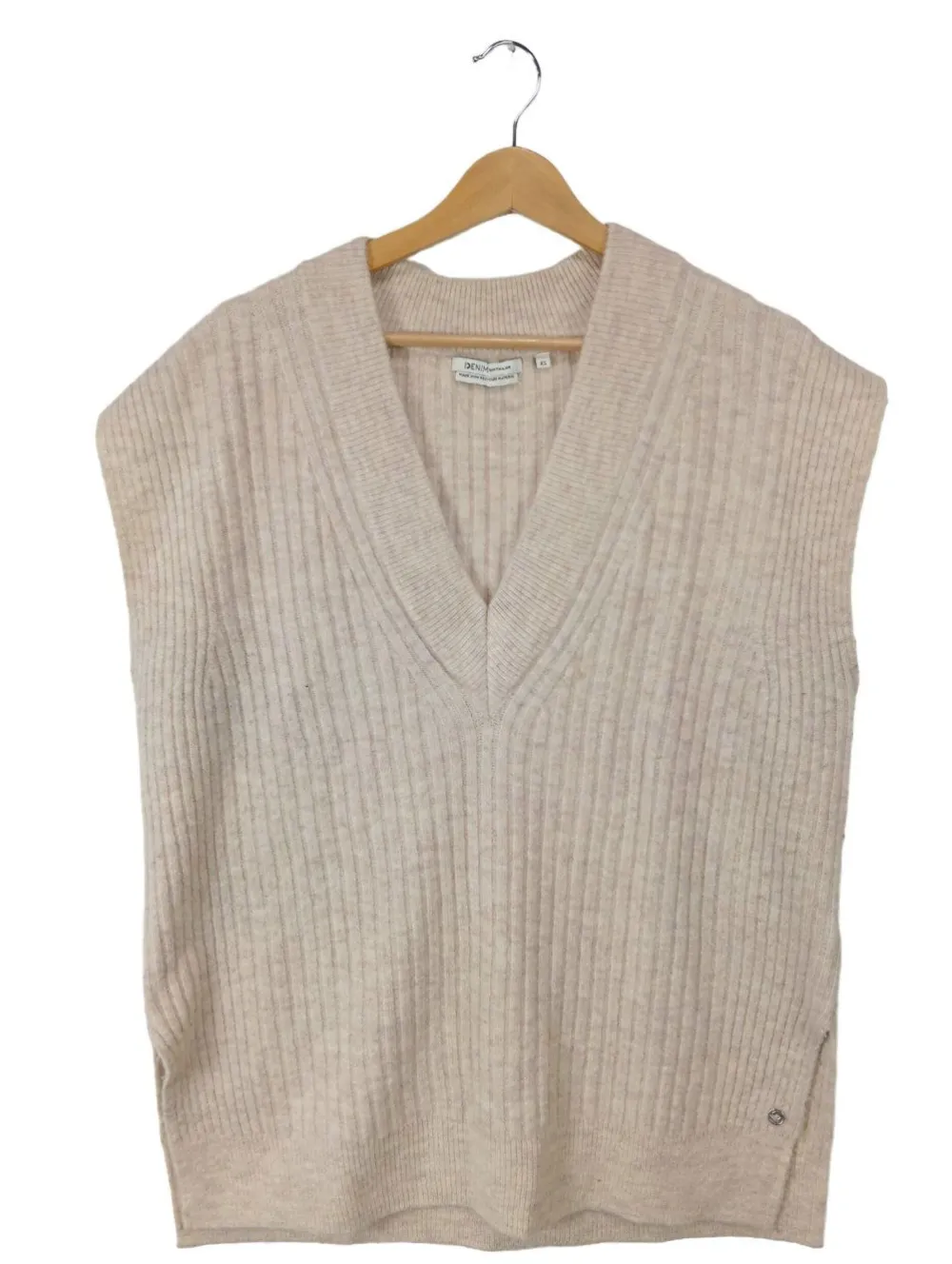 Pullunder>Tom Tailor Denim Longpullunder Größe 34 creme