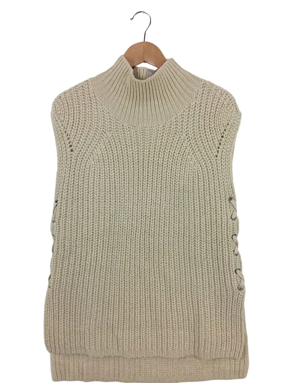 Pullunder>Set Longpullunder Größe 38 wollweiß