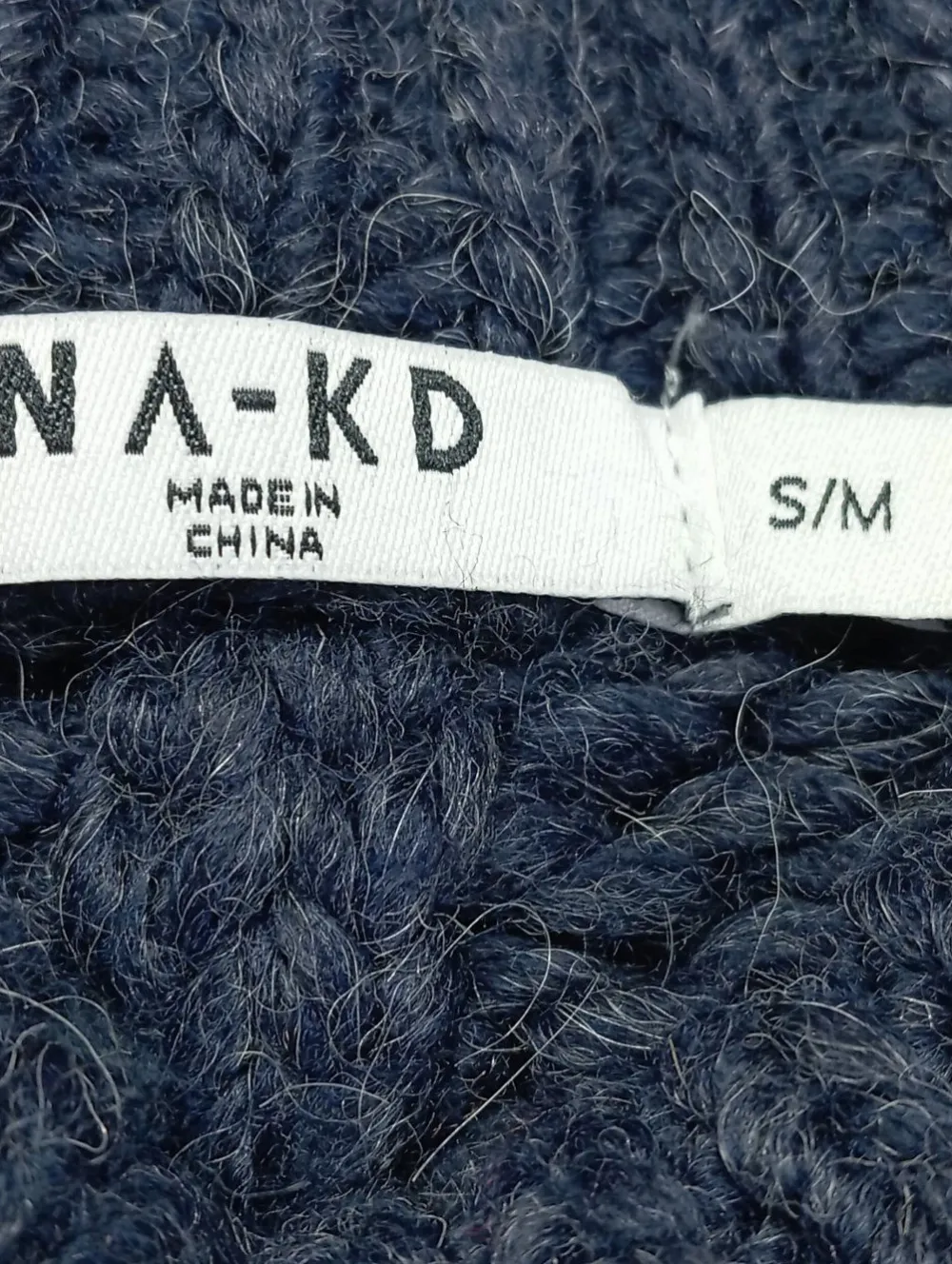 Pullunder>NA-KD Longpullunder Größe 36 blau