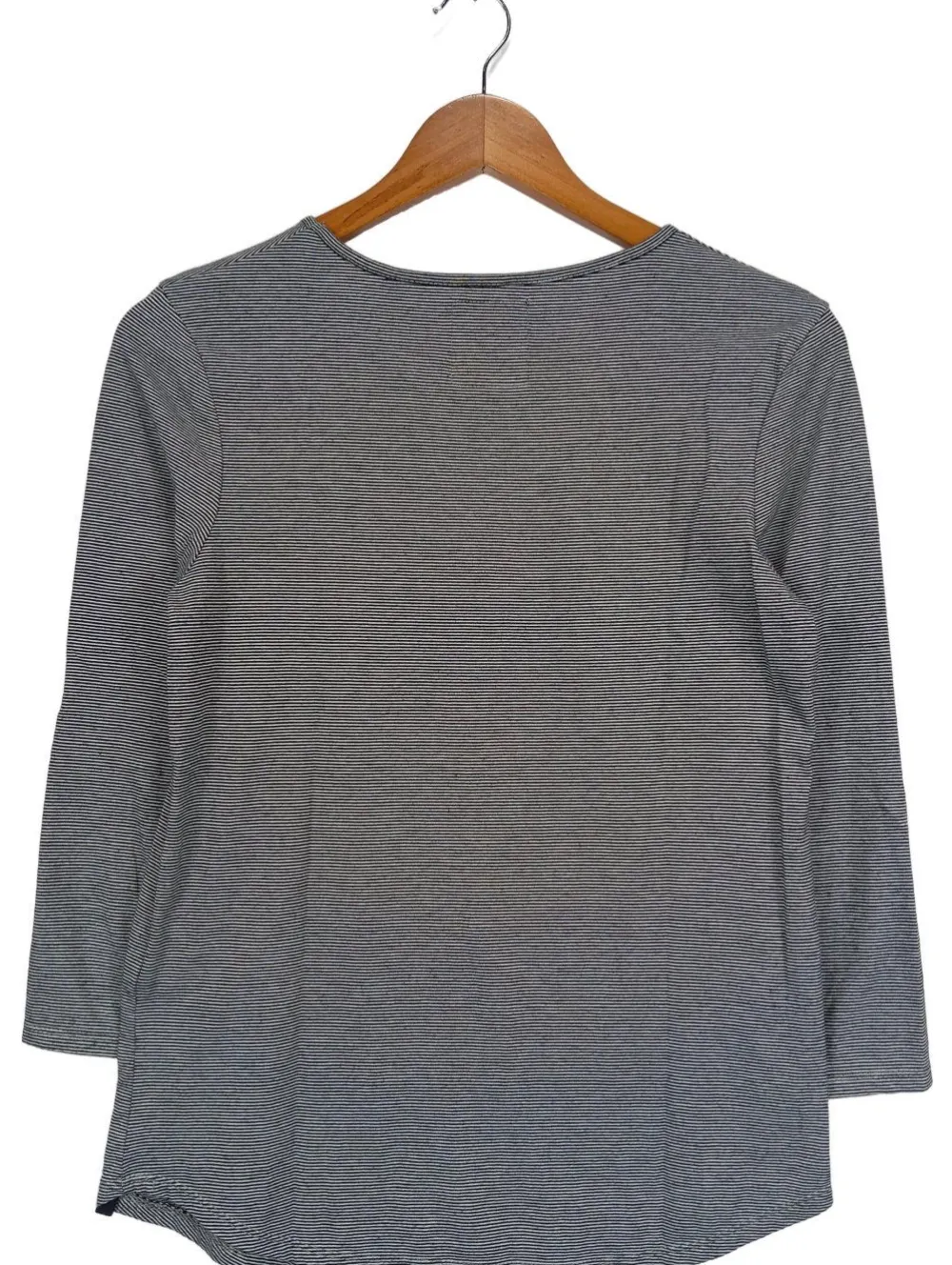 Shirts>Superdry Longsleeve Größe 36 hellgrauweiß