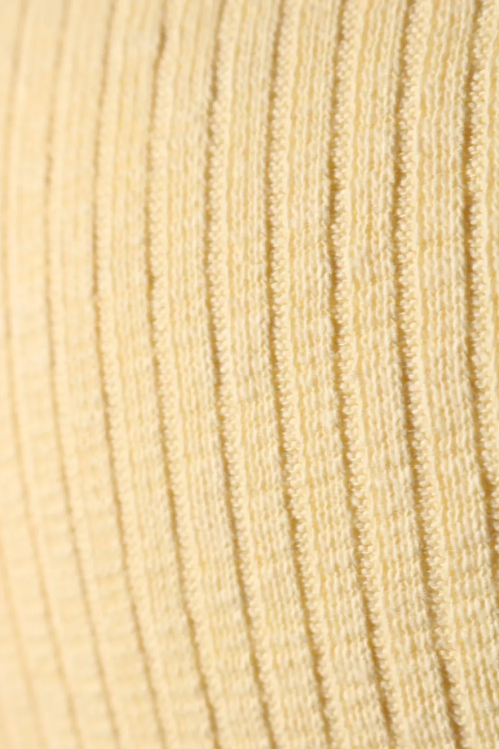 Shirts>Topshop Longsleeve Größe 34 blassgelb