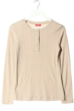 Shirts>Esprit Longsleeve Größe 36 wollweiß