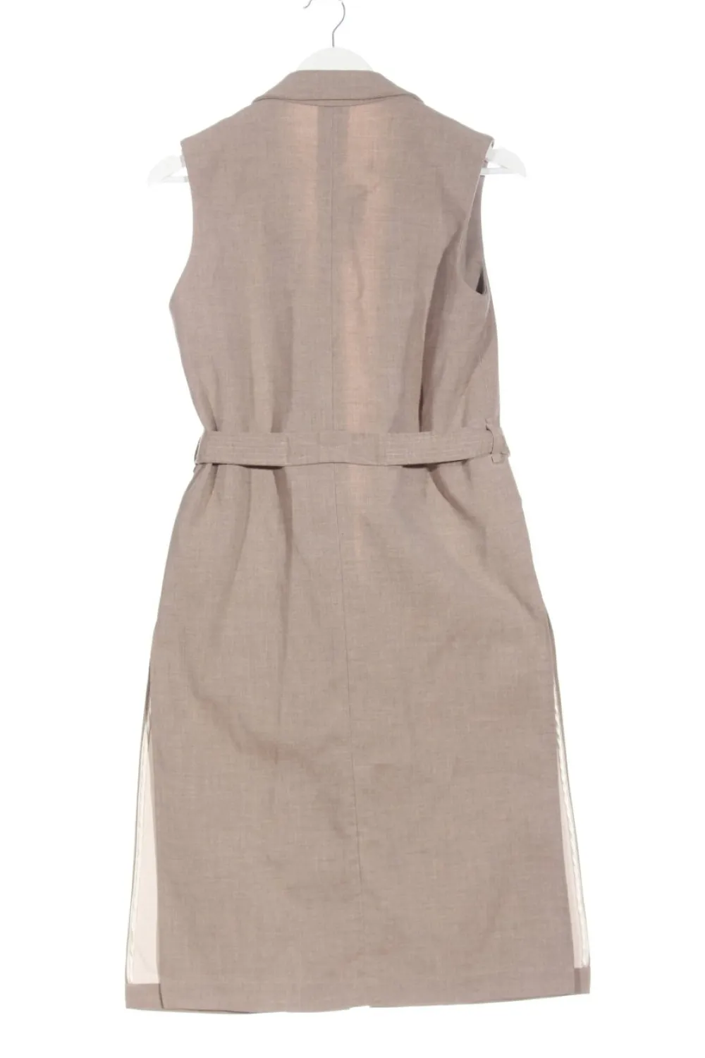 Westen>Topshop Longstrickweste Größe 34 creme