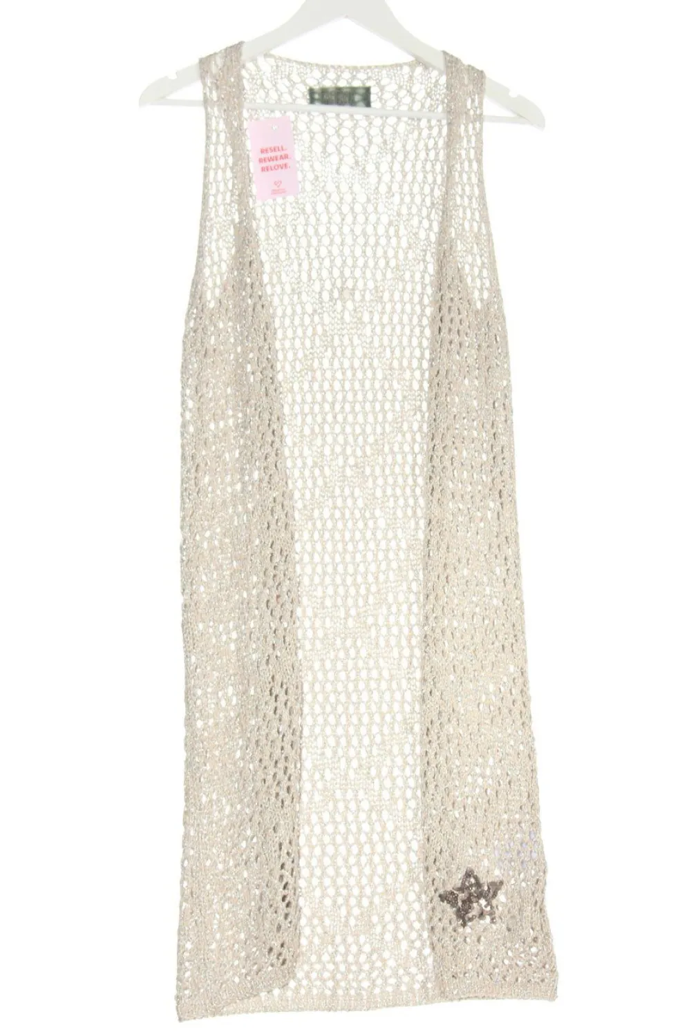 Longstrickweste Größe 34-Frogbox Clearance