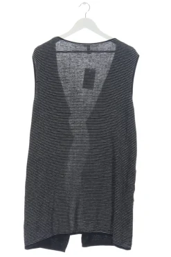 Westen>QS by s.Oliver Longstrickweste Größe 38 schwarzweiß