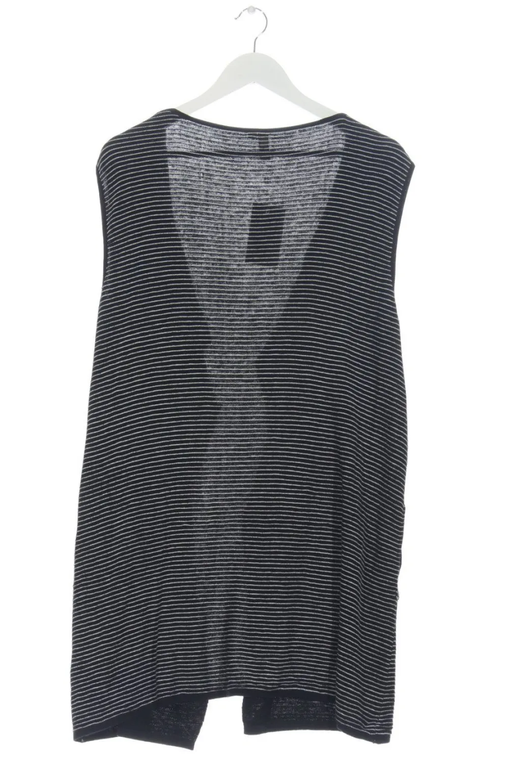 Westen>QS by s.Oliver Longstrickweste Größe 38 schwarzweiß