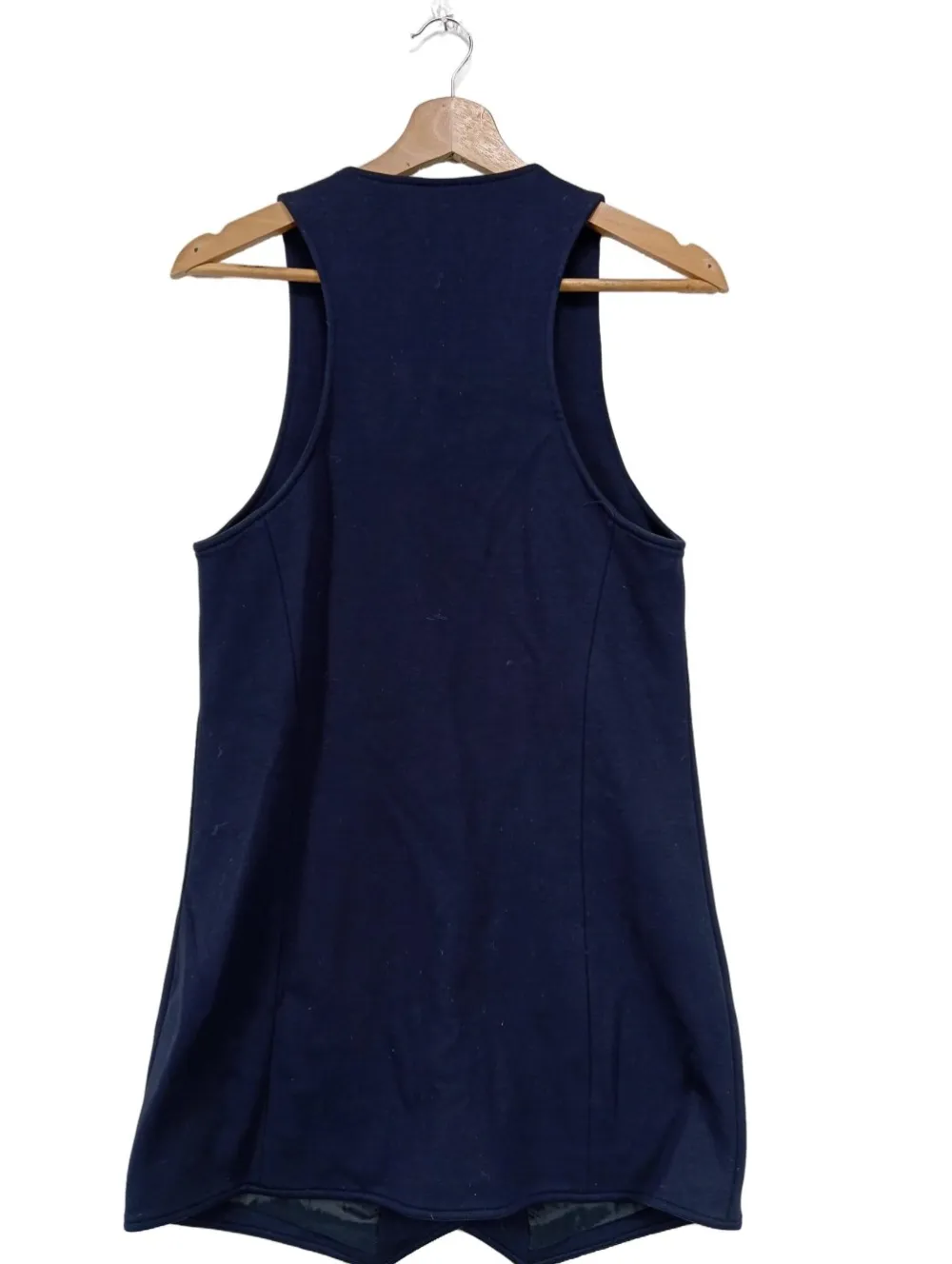 Westen>Patrizia Pepe Longstrickweste Größe 38 blau