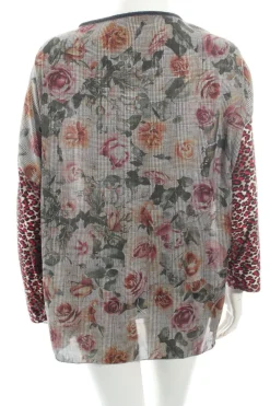 Tops>Paolo Casalini Longtop Größe 40 hellgrau