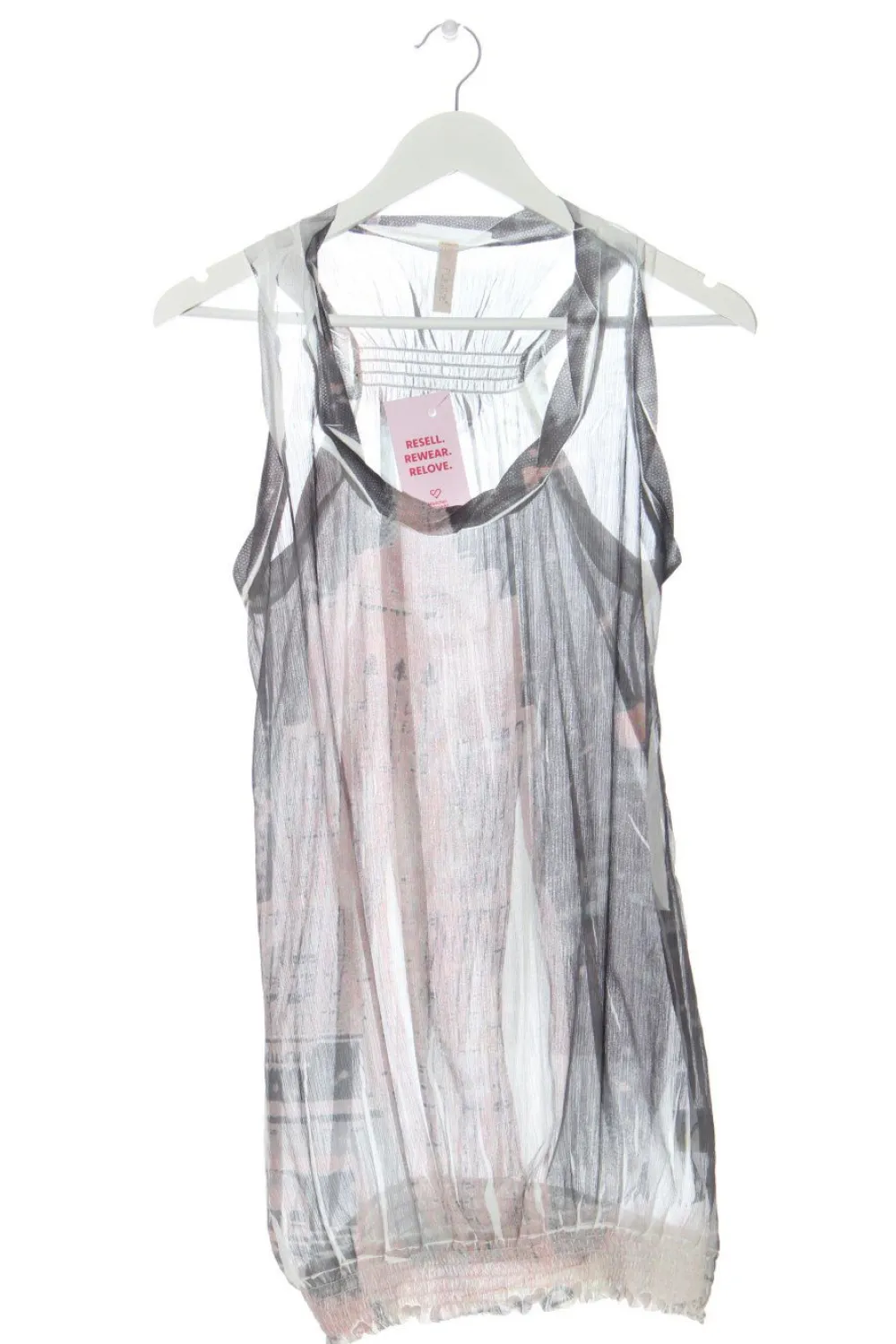 Tops>Please Longtop Größe 40 hellgraupink