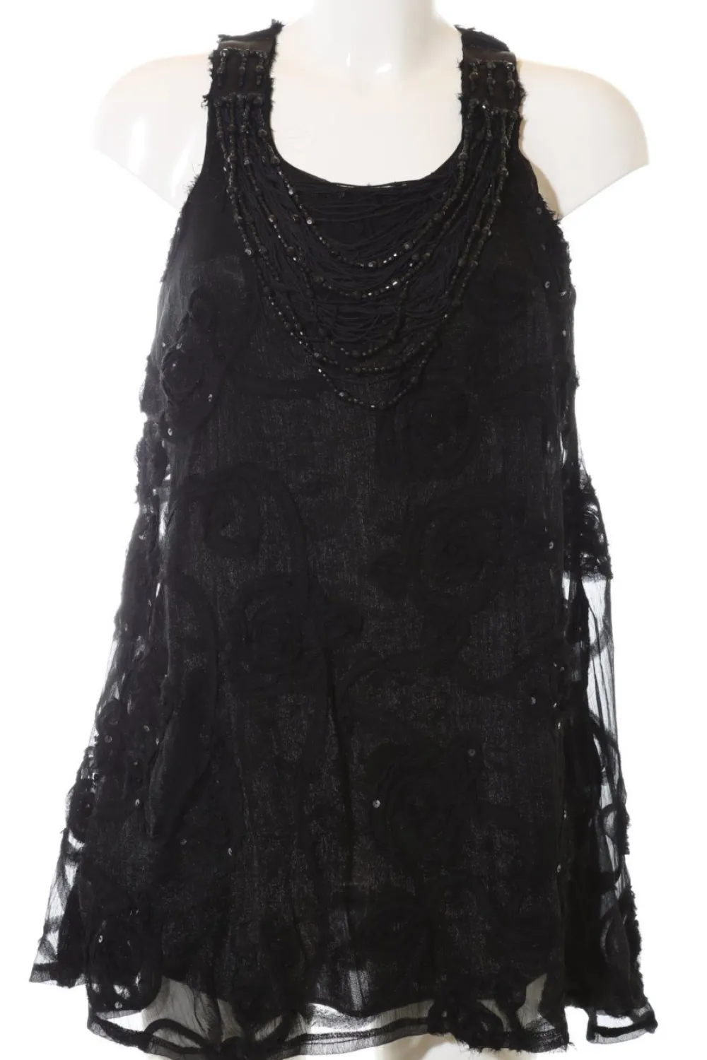 Tops>Yumi Longtop Größe 36 schwarz