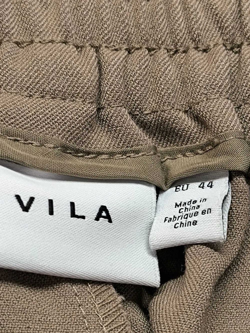 Hosen>Vila Marlenehose Größe 44 wollweiß