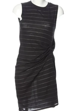 Kleider>H&M Divided Midikleid Größe 34 schwarz