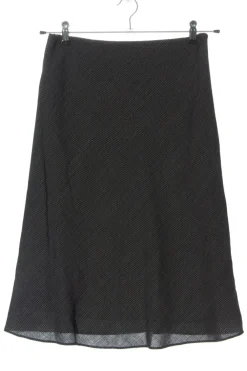 Röcke>C2C Midirock Größe 38 schwarzwollweiß