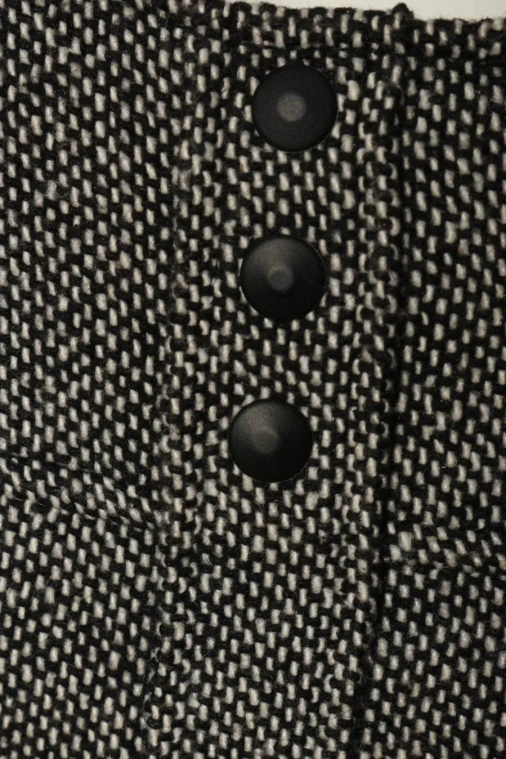 Kleider>TRF Minikleid Größe 38 schwarzwollweiß