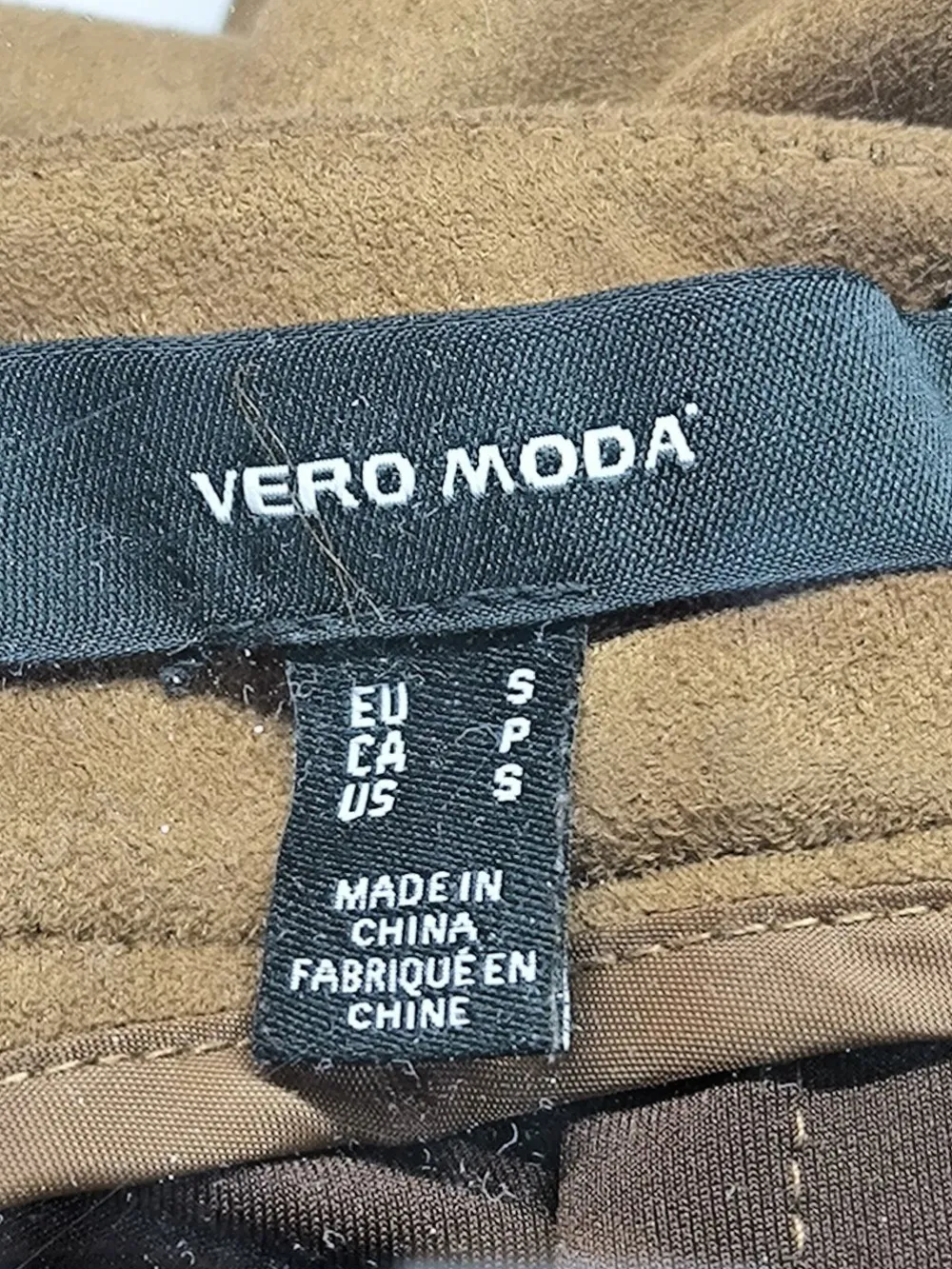 Röcke>Vero Moda Minirock Größe 36 braun