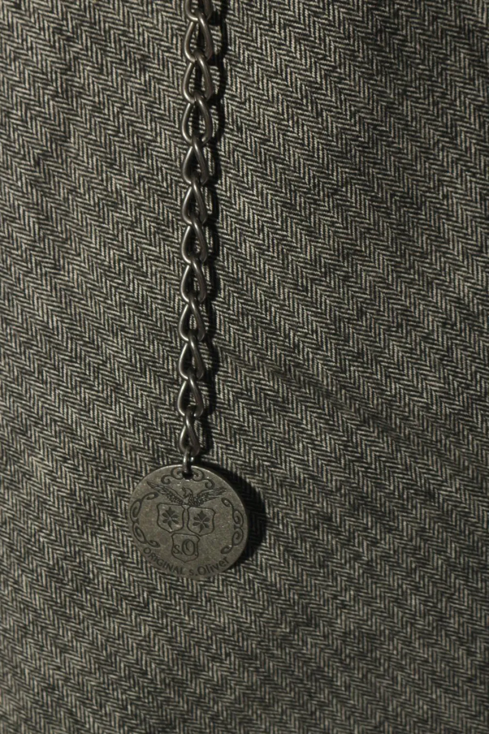 Röcke>s.Oliver Minirock Größe 40 hellgrau