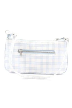 Minitaschen>Brandy & Melville Minitasche himmelblauwollweiß