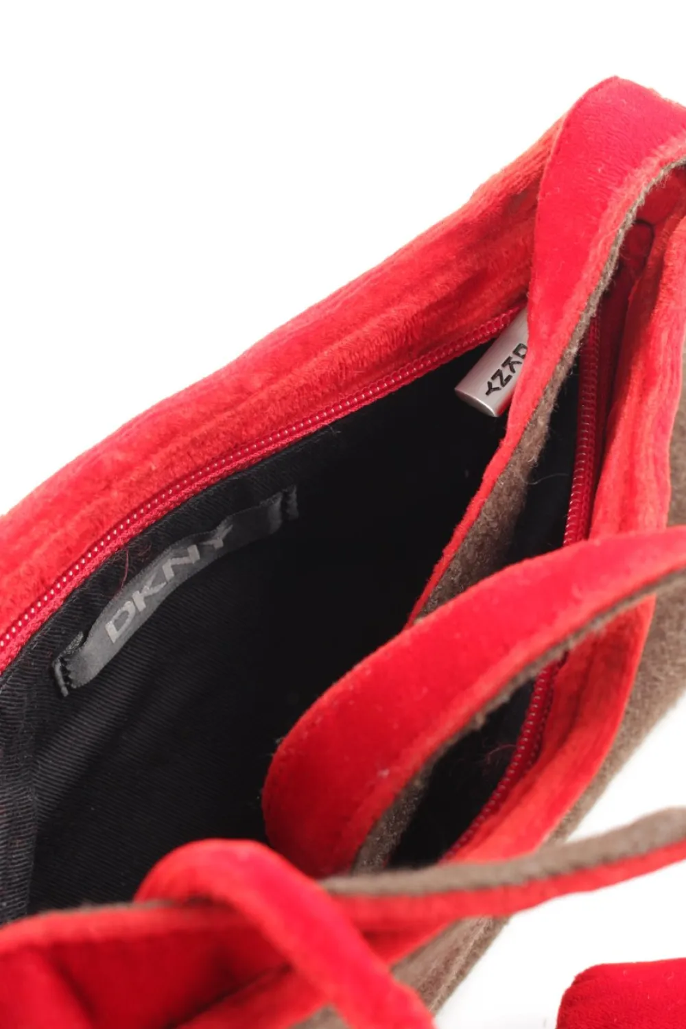 Minitaschen>DKNY Minitasche braunrot