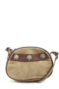 Minitaschen>K&K Minitasche cremebraun