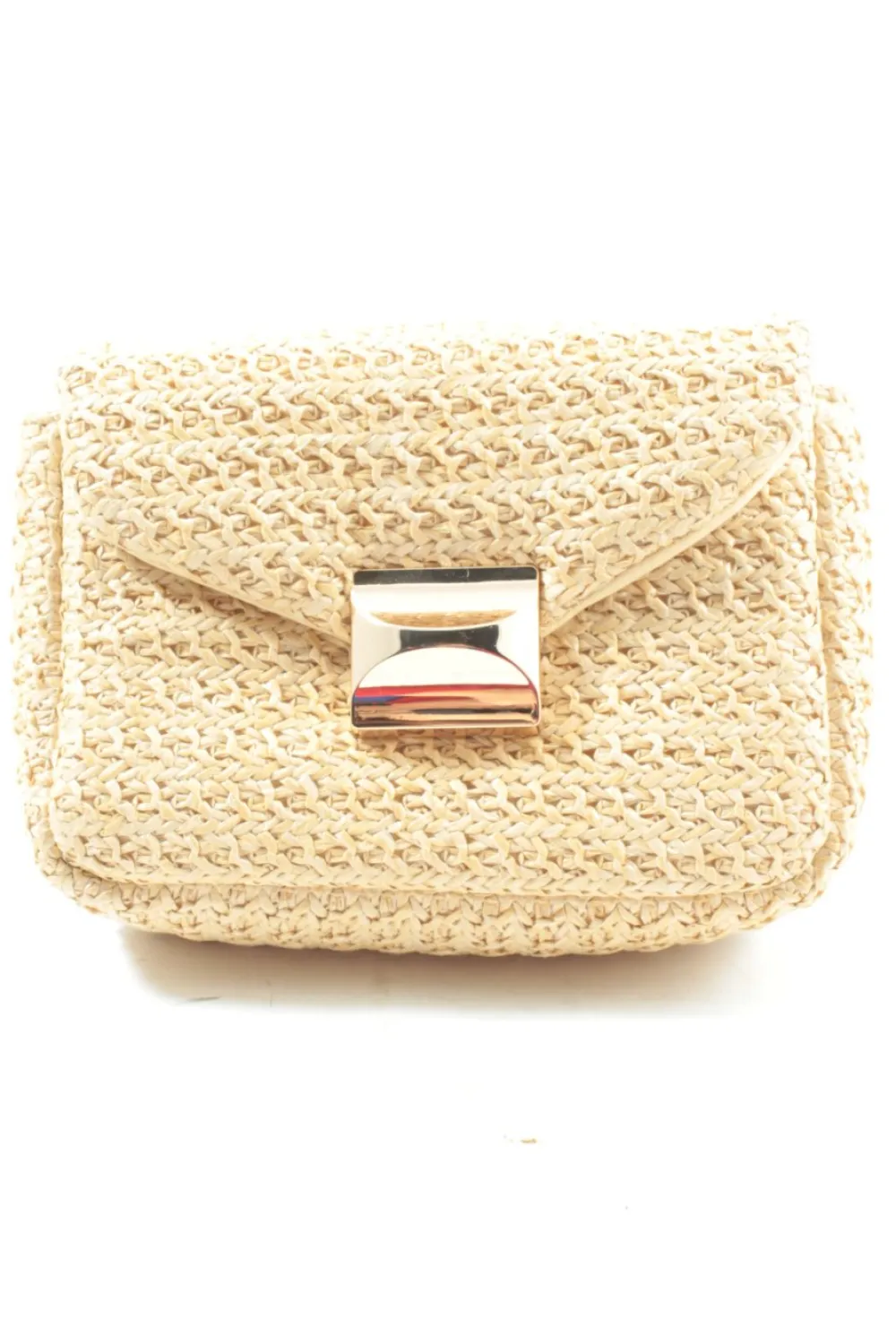 Minitaschen>H&M Minitasche cremegoldfarben