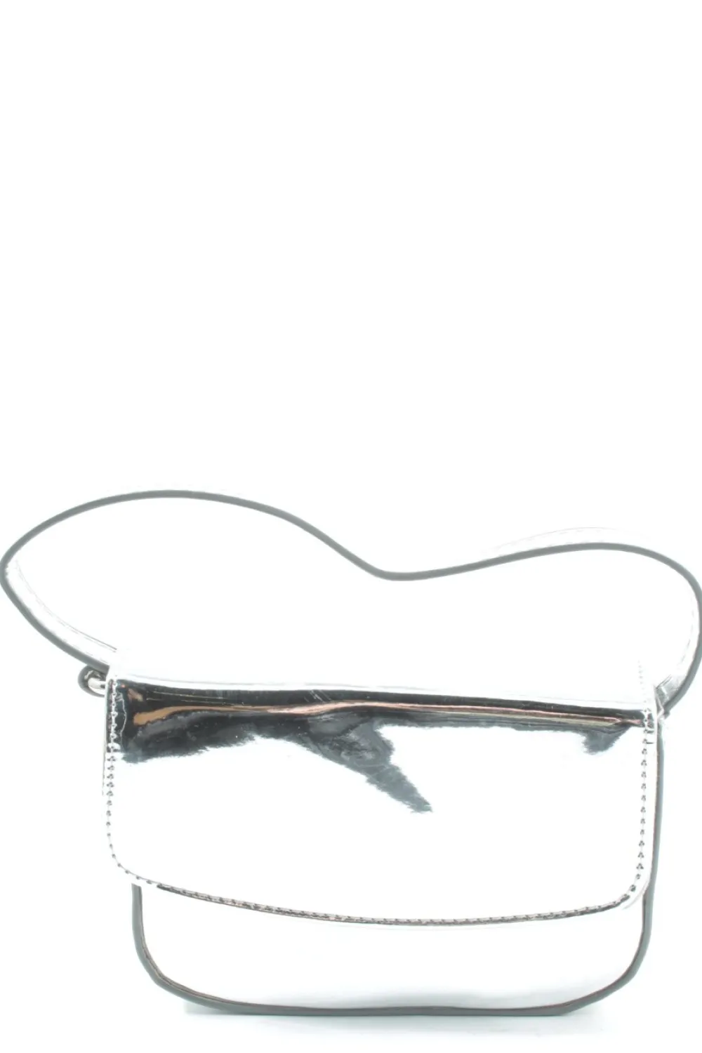 Minitaschen>Stradivarius Minitasche silberfarben