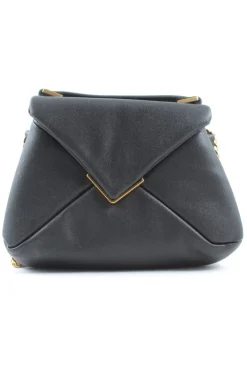 Minitaschen>MNG Minitasche schwarzgoldfarben