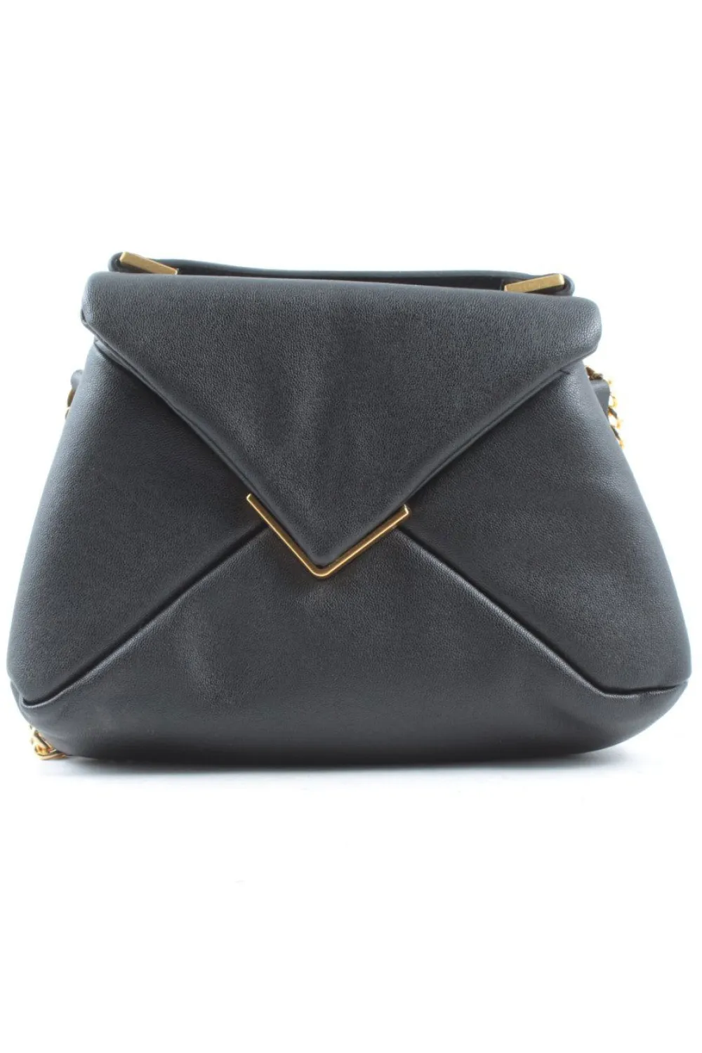 Minitaschen>MNG Minitasche schwarzgoldfarben