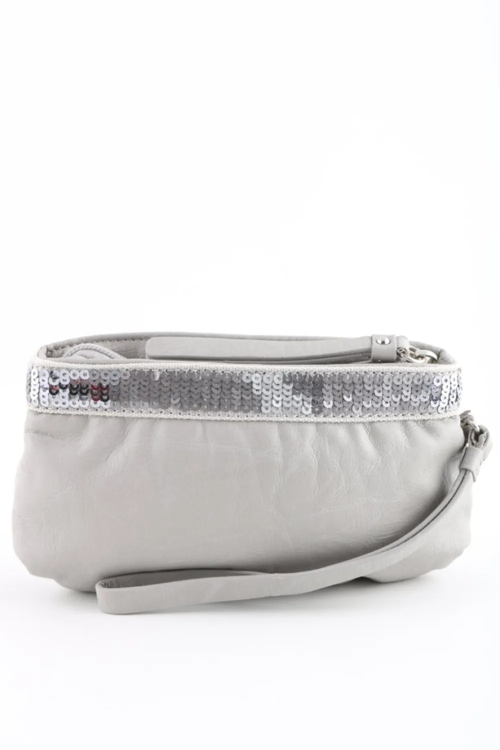 Minitaschen>Esprit Minitasche hellgrausilberfarben