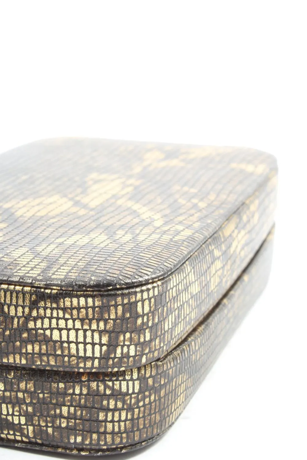 Minitaschen>Franco Bellini Minitasche braunwollweiß