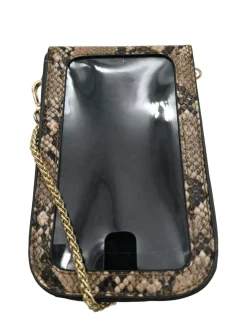 Minitaschen>Hallhuber Minitasche wollweißschwarz