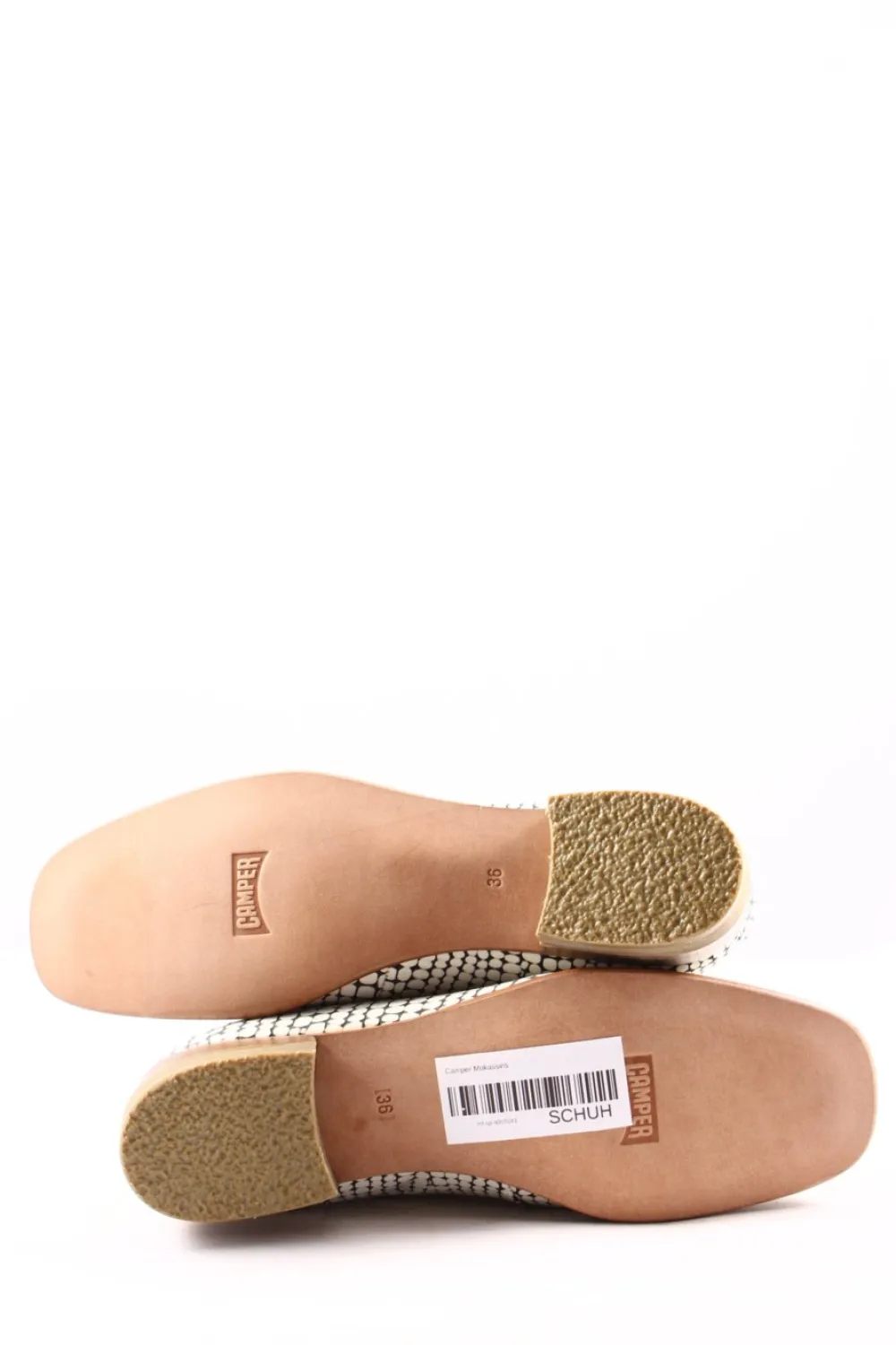 Mokassins>Camper Mokassins Größe 36 wollweißbraun