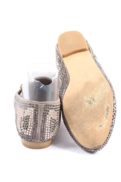 Mokassins>Steve Madden Mokassins Größe 38 braunsilberfarben