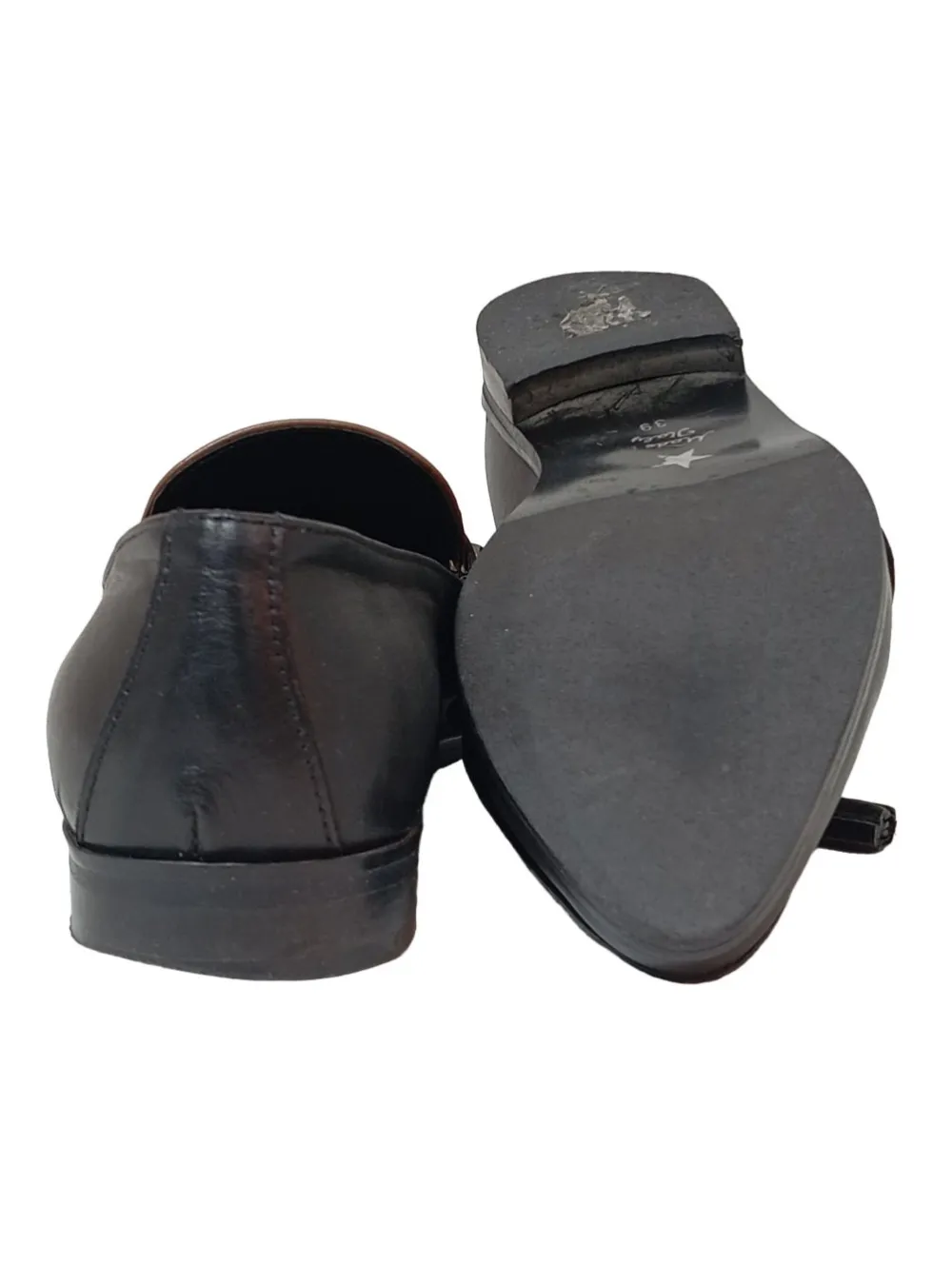 Mokassins>GKM Mokassins Größe 39 schwarznude