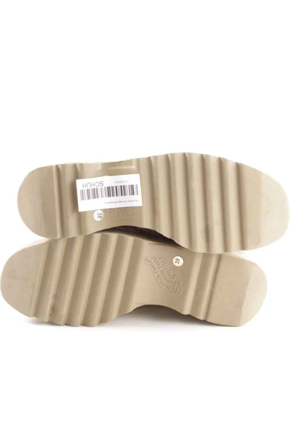 Mokassins>Fernando Pensato Mokassins Größe 38 cremetürkis