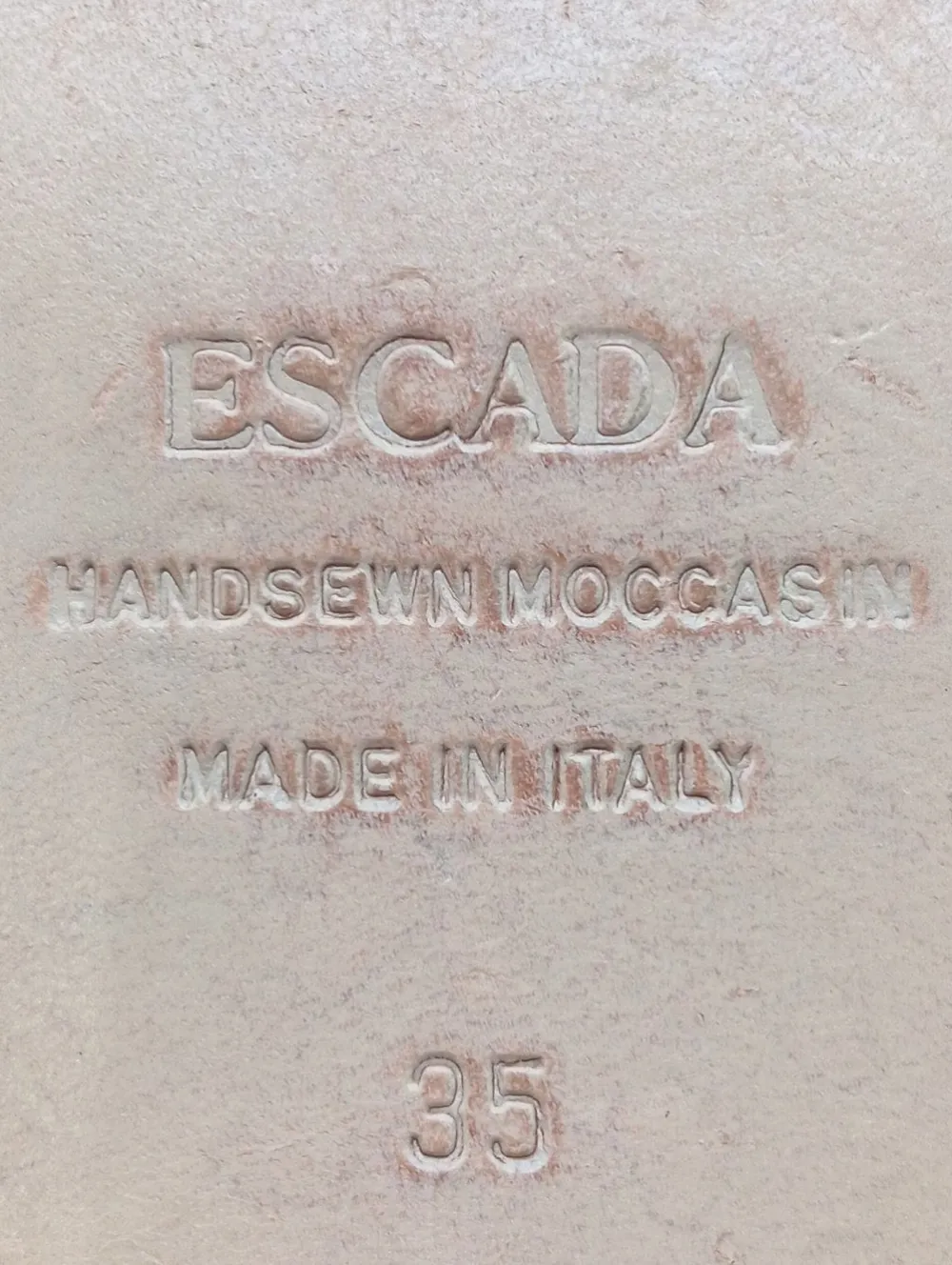 Mokassins>Escada Mokassins Größe 35 braun