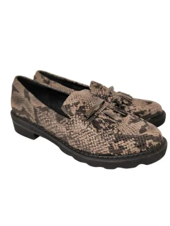 Mokassins>moda in pelle Mokassins Größe 39 cremeschwarz