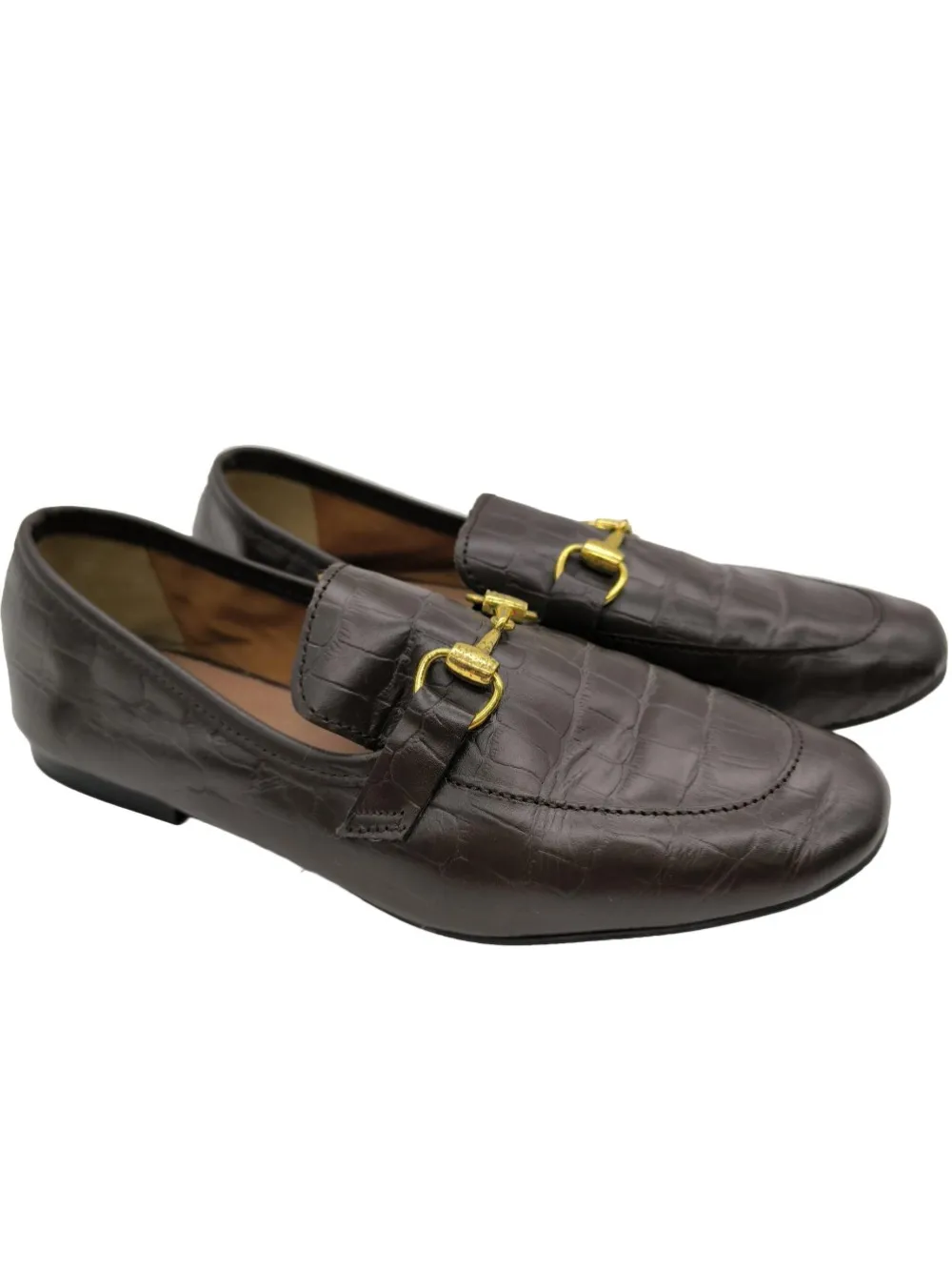 Mokassins>a Piedi Mokassins Größe 38 braun