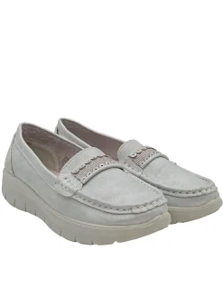 Mokassins>s.sunny international Mokassins Größe 40 hellgrau