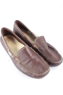 Mokassins>Hechter Paris Mokassins Größe 36 braunwollweiß