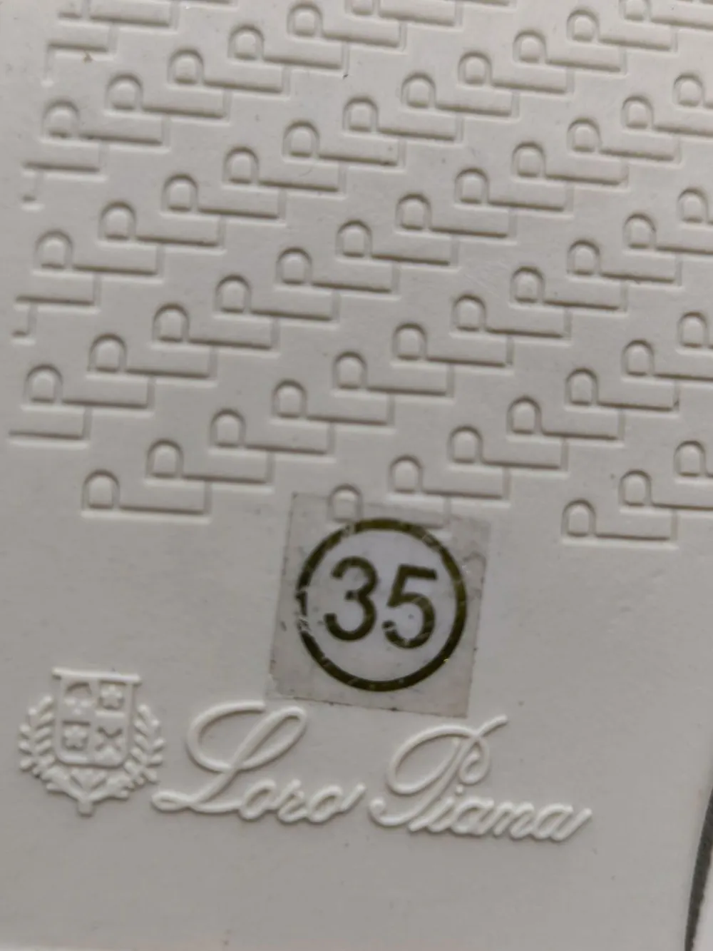 Mokassins>Loro Piana Mokassins Größe 35 hellgrau