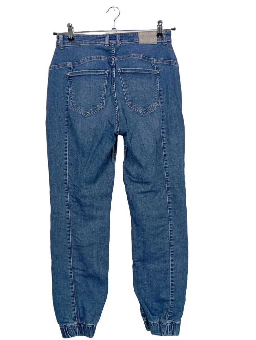 Jeans>Gina Mom-Jeans Größe 36 blau