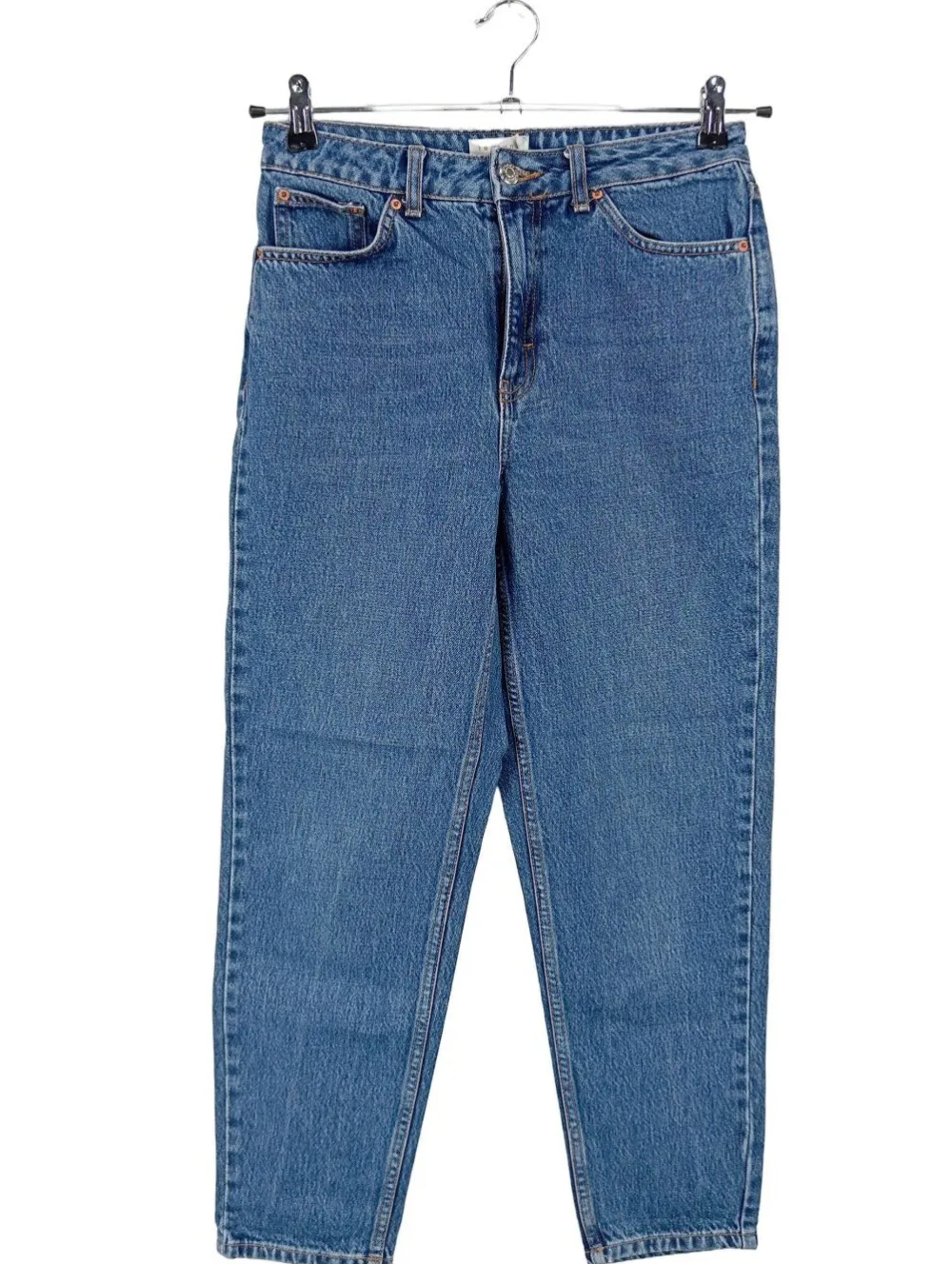 Jeans>Topshop Mom-Jeans Größe 38 blau