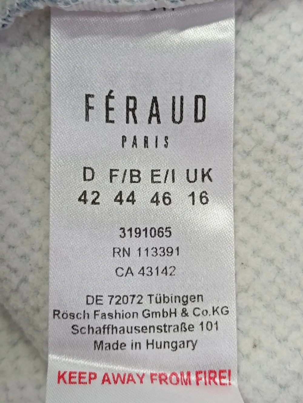 Homewear> Morgenmantel Größe 42 blau