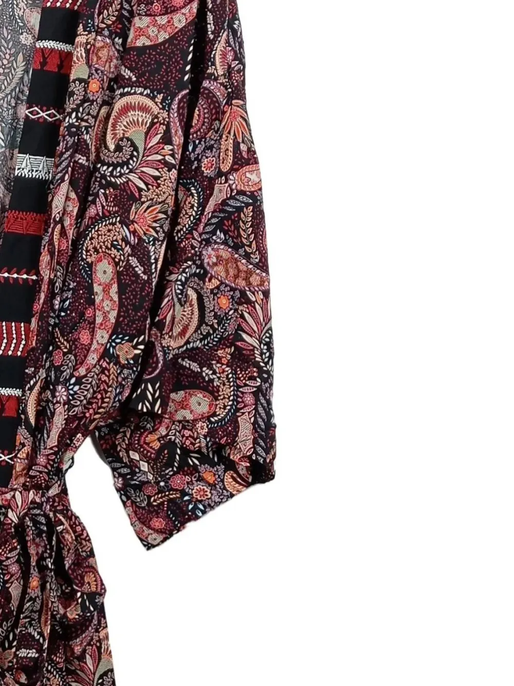 Homewear>Ulla Popken Morgenmantel Größe 58 mehrfarbig