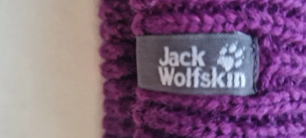 Mützen>Jack Wolfskin Mütze lila