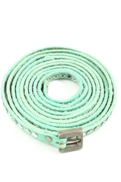 Gürtel>Htc Nietengürtel türkis