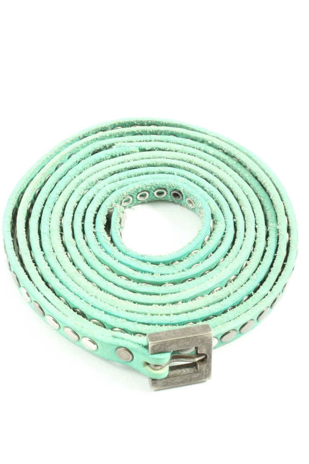 Gürtel>Htc Nietengürtel türkis