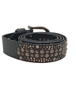 Gürtel>Gina Nietengürtel schwarz
