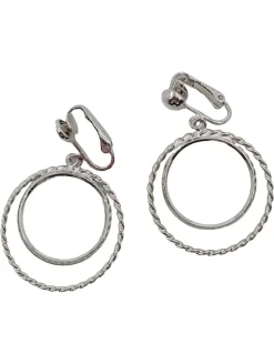 Ohrringe> Ohrclip silberfarben